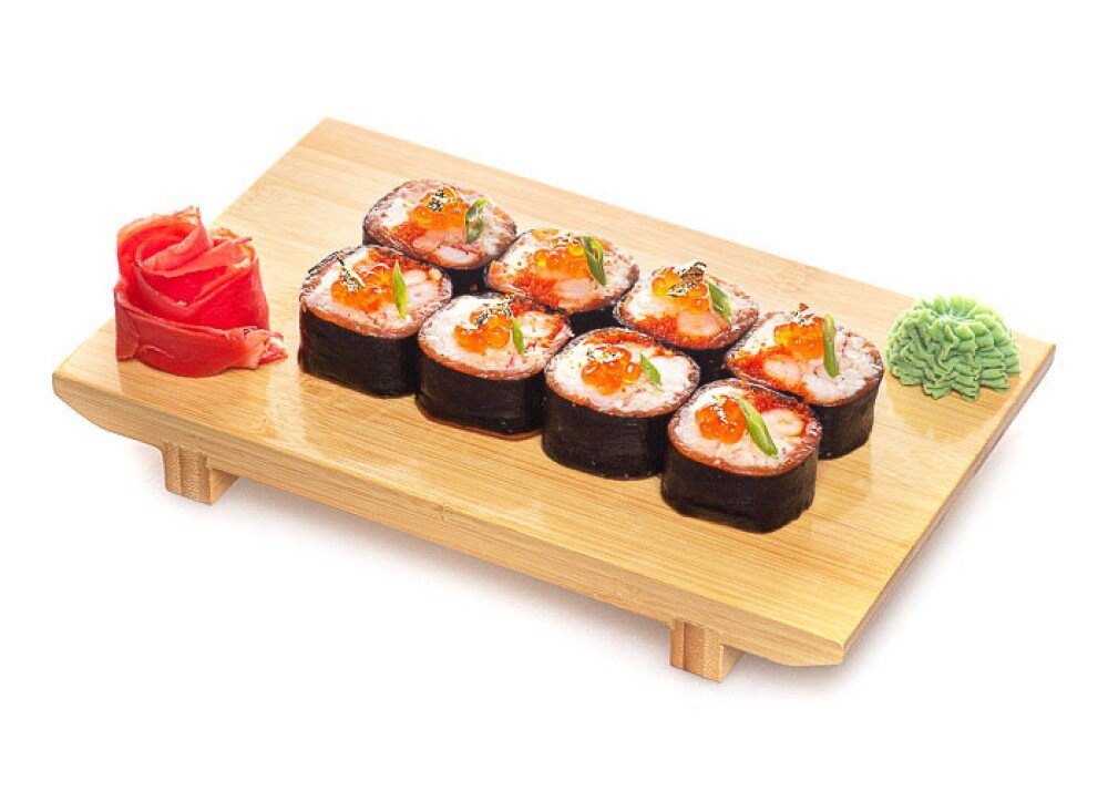 Сахалинский с золотом ролл