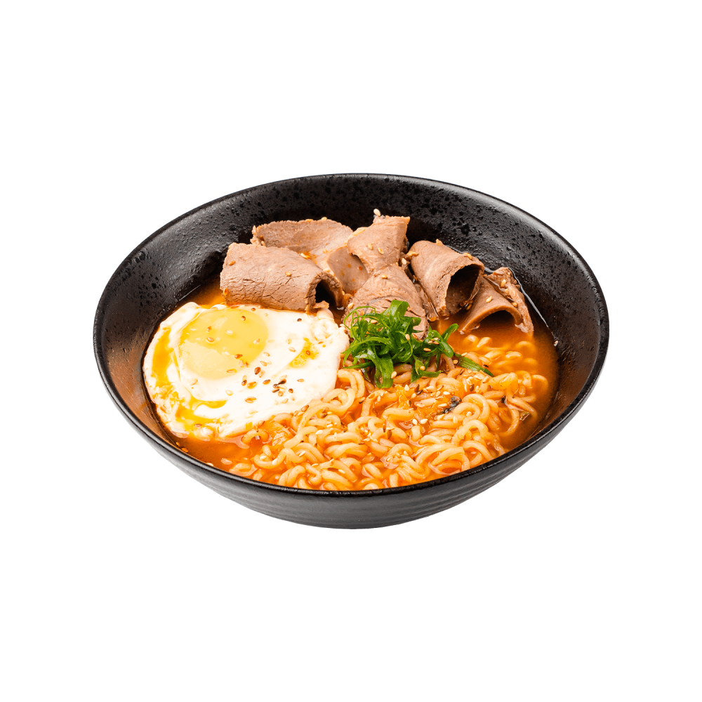 Рамён с говядиной