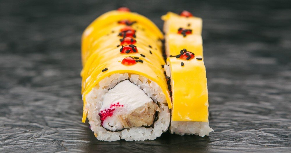 Ролл Филадельфия сырная креветка (8шт)