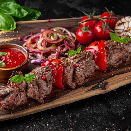 Шашлык из говядины