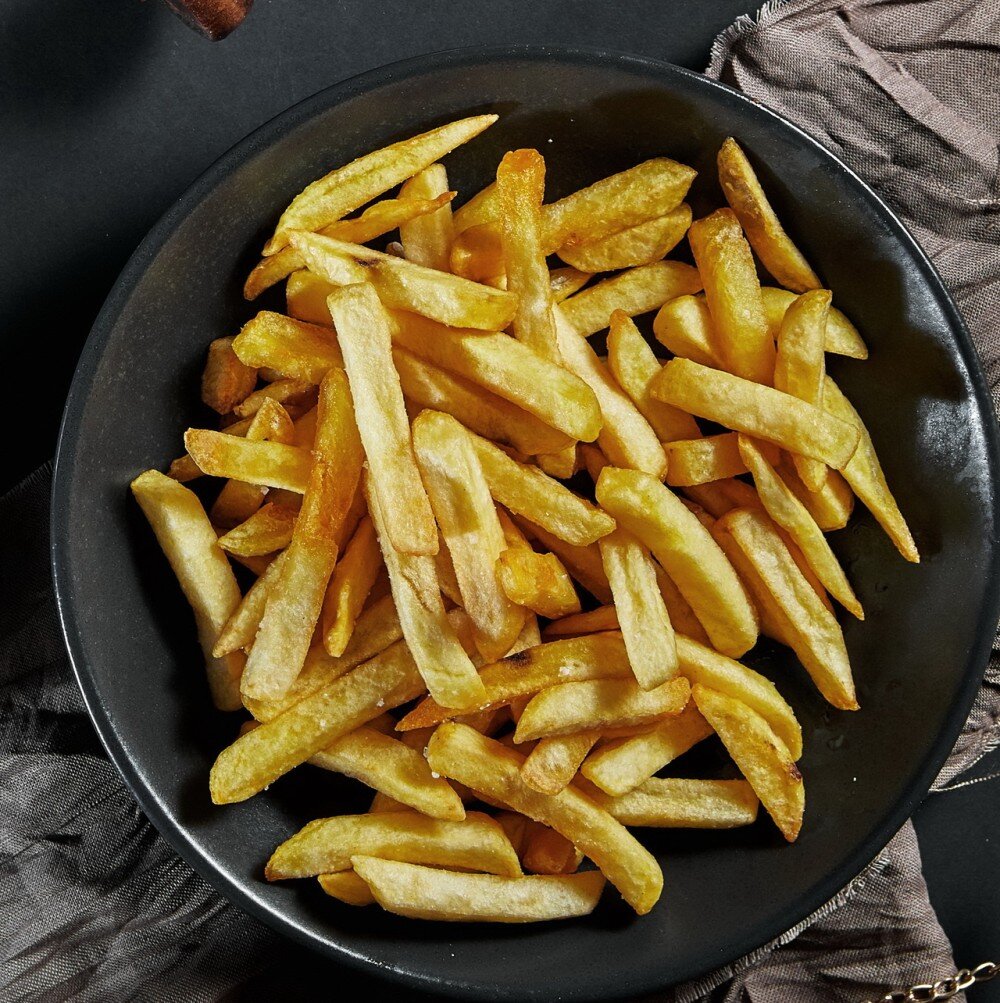 Картофель фри с кетчупом