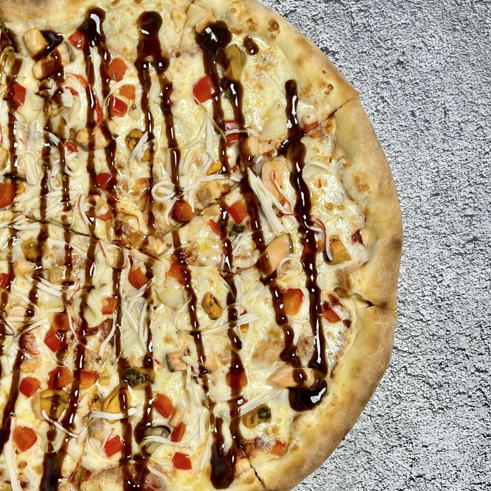 Пицца Морская 