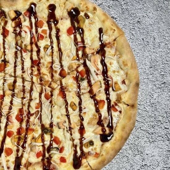 Пицца Морская 