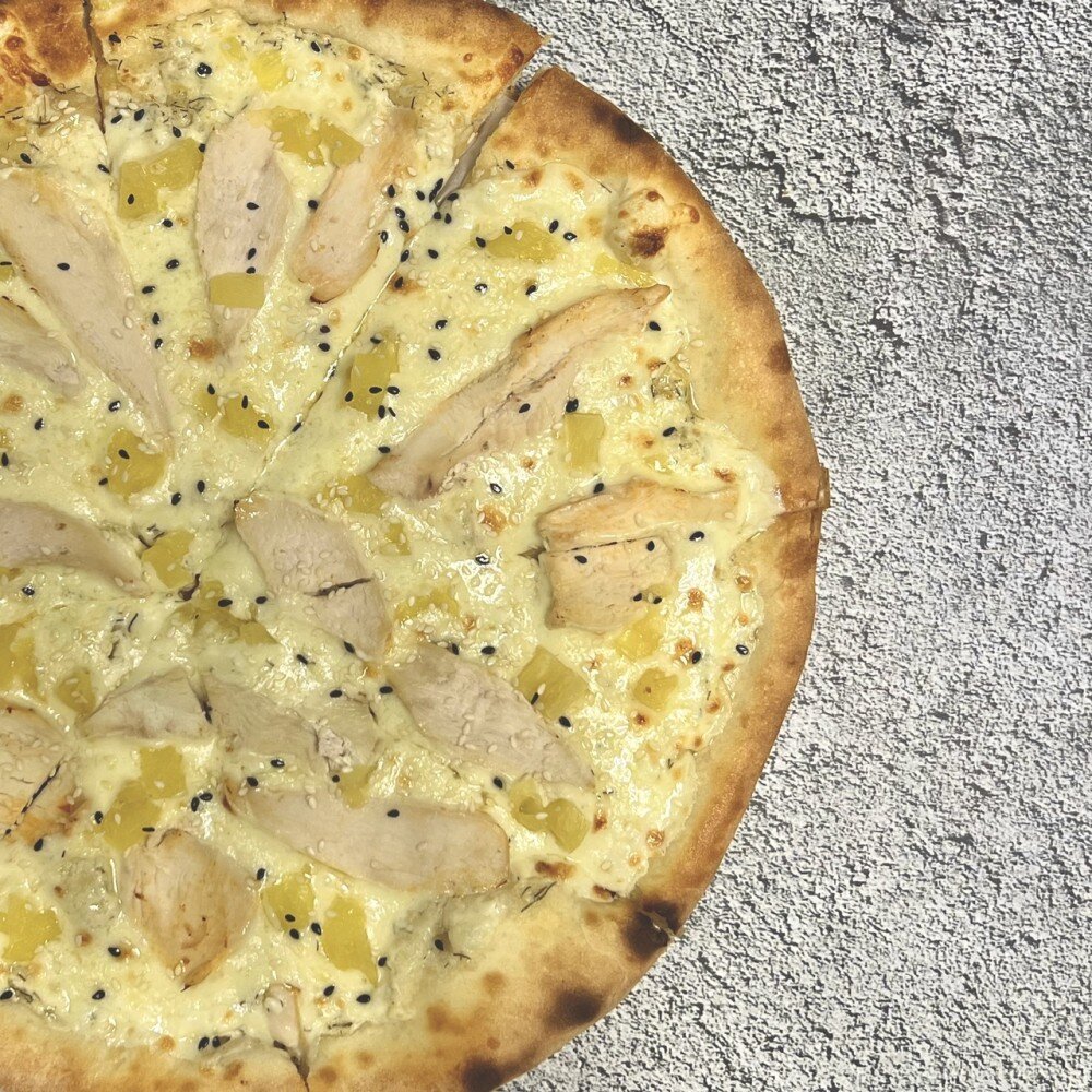 Пицца Гавайская с курочкой