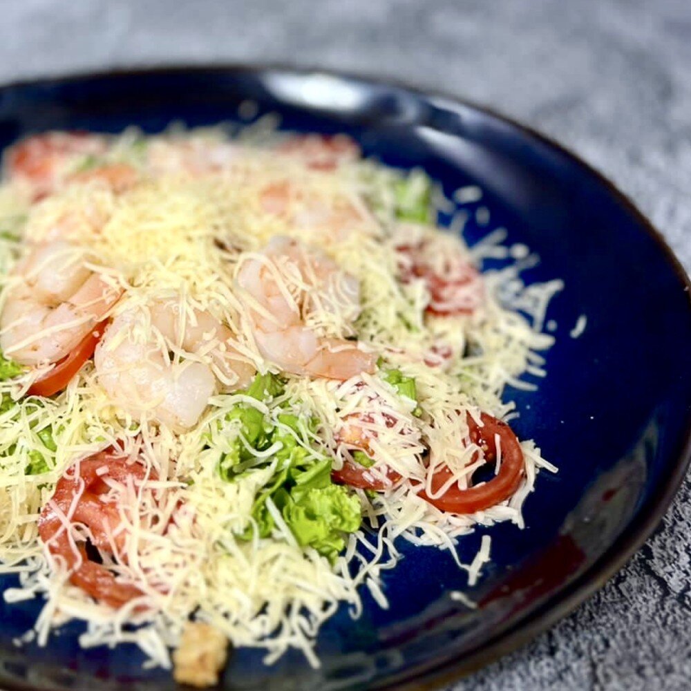 Цезарь с креветками