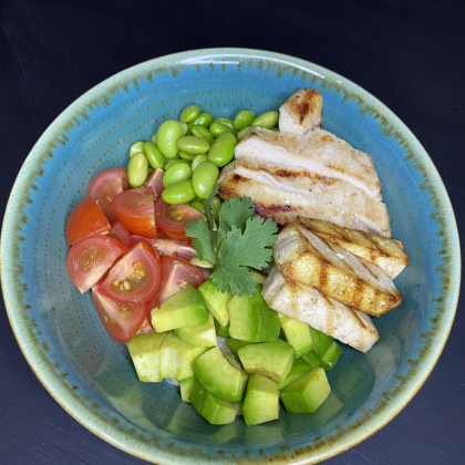 Поке с курочкой