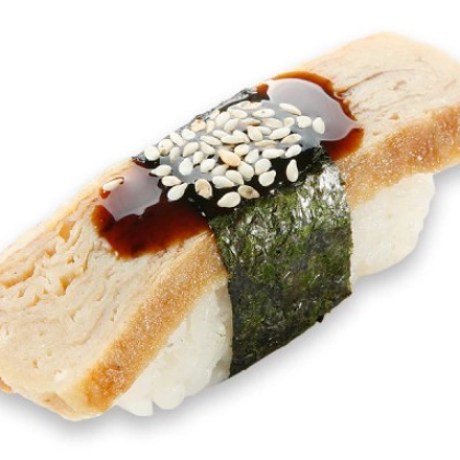 нигири с японским омлетом
