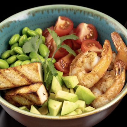 Поке с креветкой