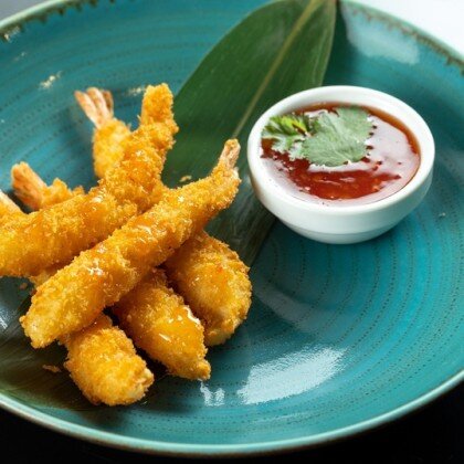 Креветки в Темпуре