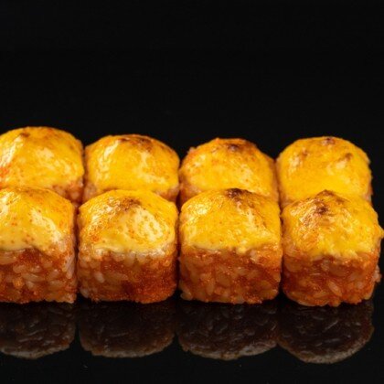 Запеченный ролл с креветкой