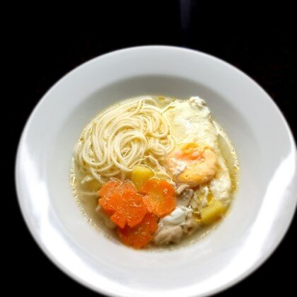 Куриный суп детский