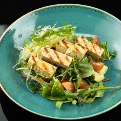 Салат "Жареный тофу"