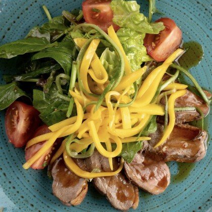 Салат "Утиная грудка"