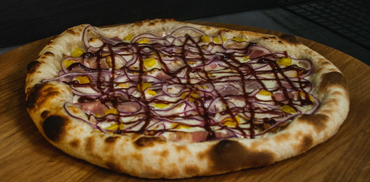 Пицца "Барбекю с курицей"