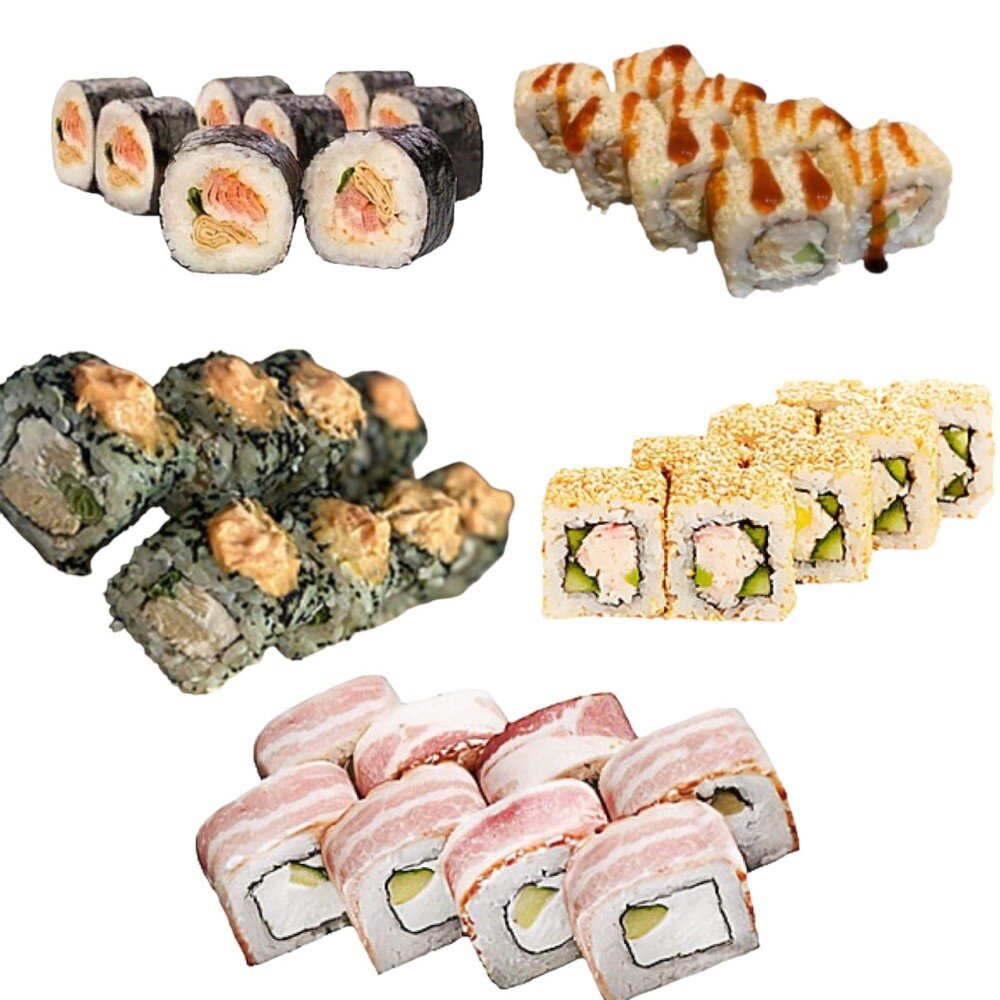 Сет «1 килограмм роллов»