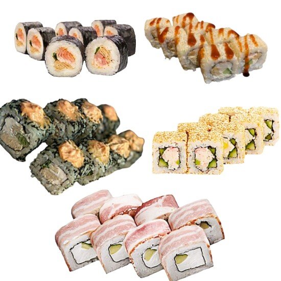 Сет «1 килограмм роллов»