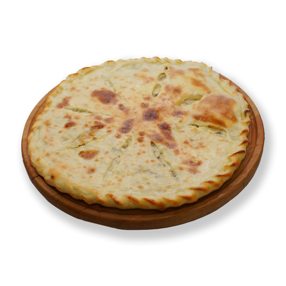 Пирог мясной с сладким перцем и томатами