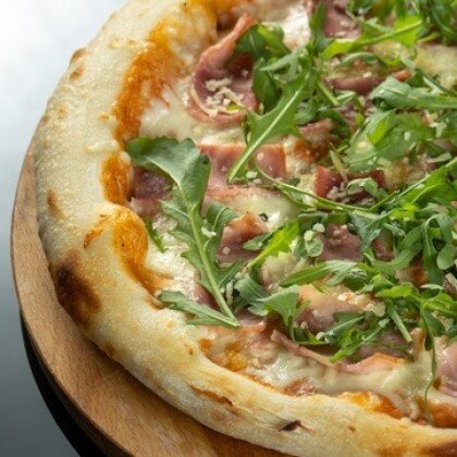 Пицца "Карбонара" половинка