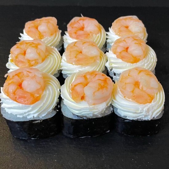 Сливочный эби маки