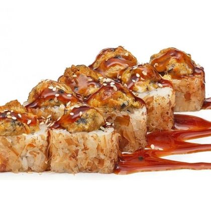 БОНИТО С МИДИЯМИ ЗАПЕЧЕННЫЙ