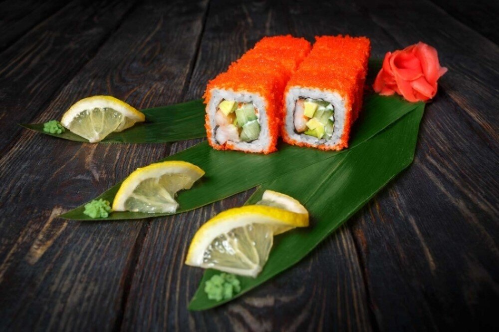 Ролл «Калифорния креветка»