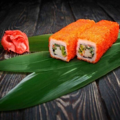 Ролл «Калифорния с крабом»