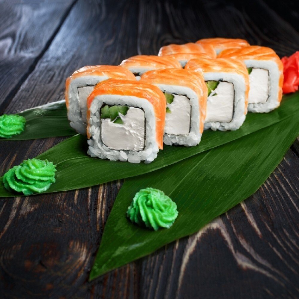 Ролл «Филадельфия лосось»