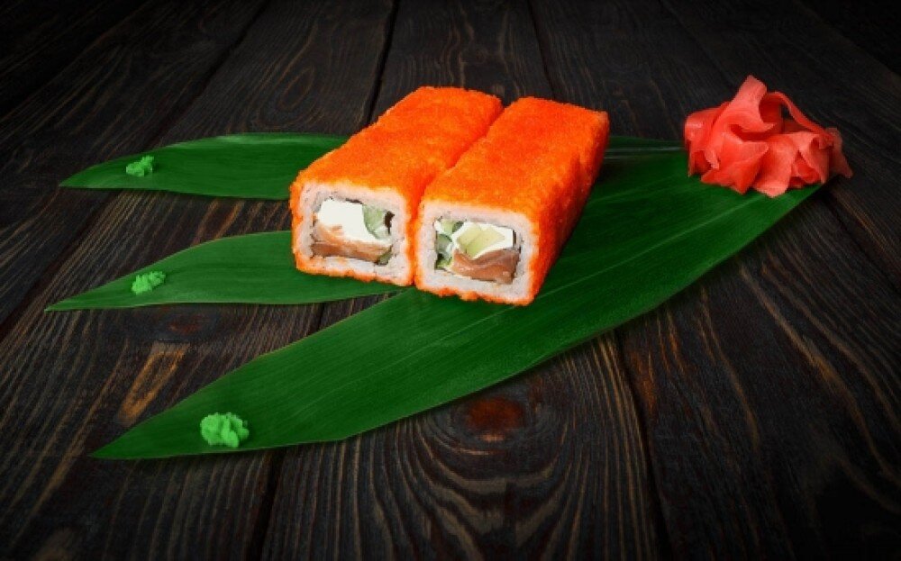 Ролл «Калифорния лосось»