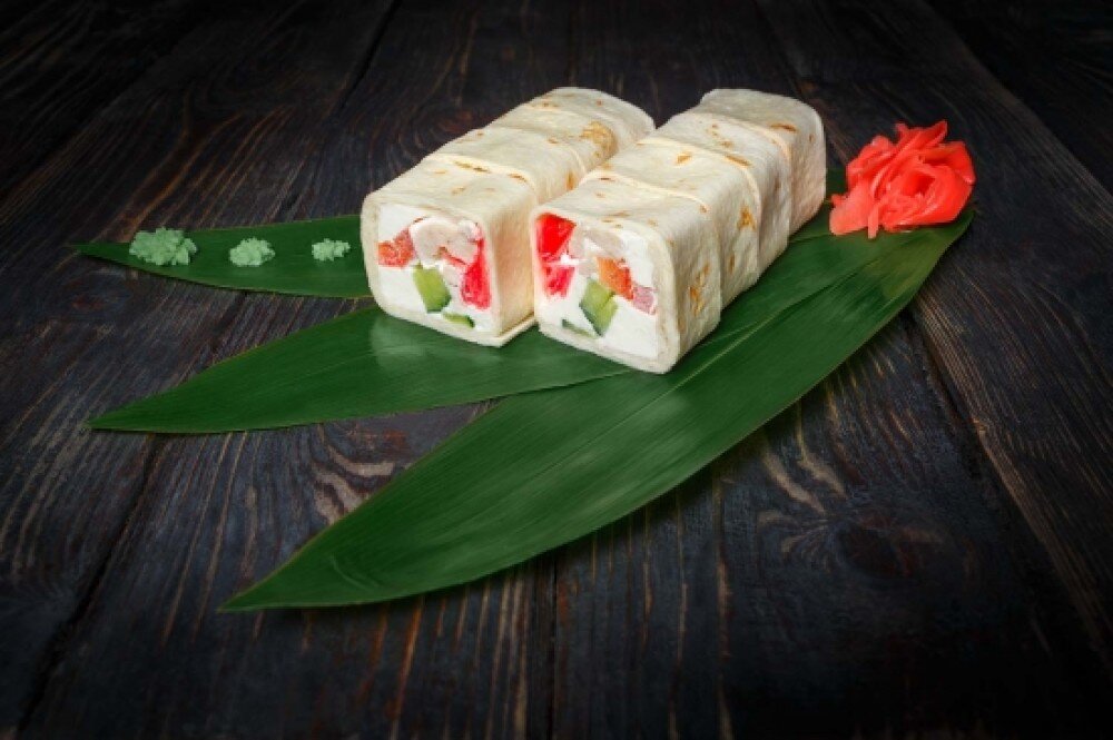 Ролл «Мексиканец с крабом»