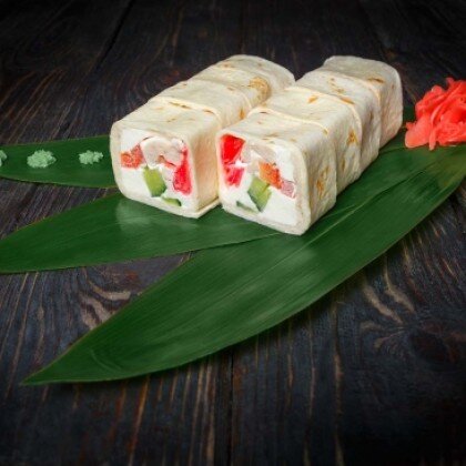 Ролл «Мексиканец с крабом»