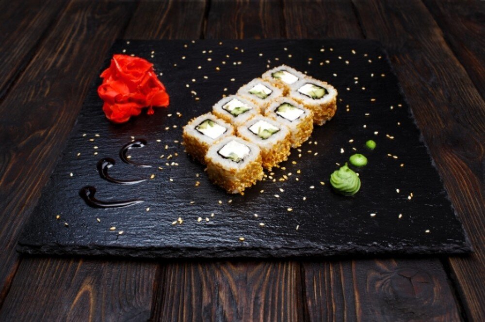 Ролл «Крем-ролл с огурцом»