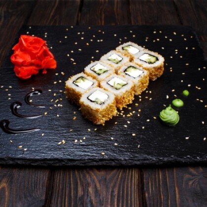 Ролл «Крем-ролл с огурцом»