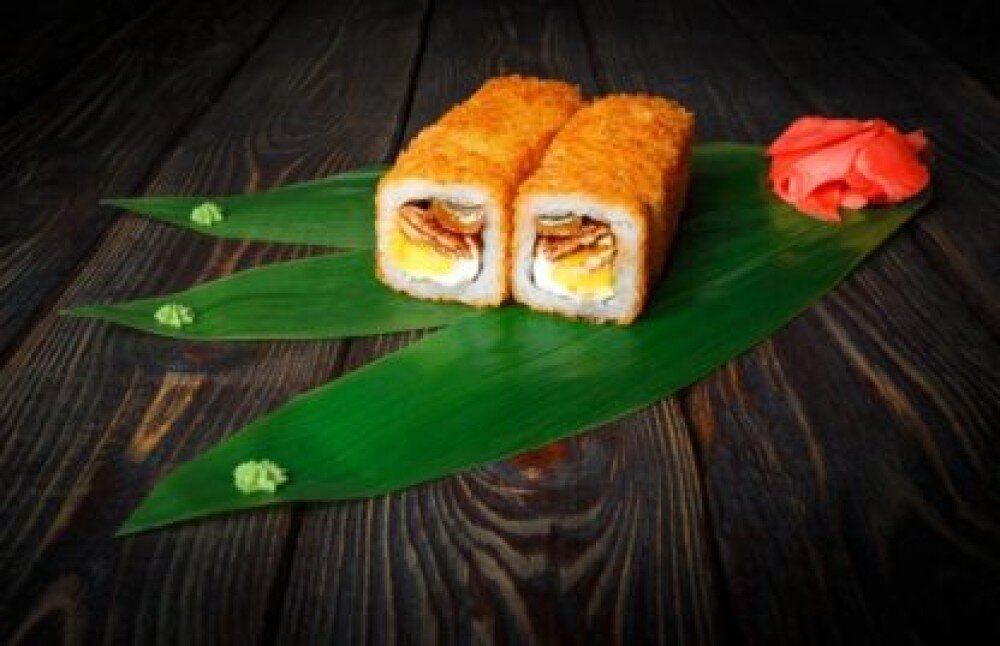 Ролл «Жареный с угрем»