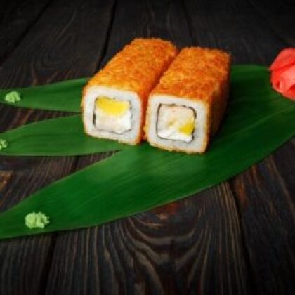 Ролл «Жареный с креветками»