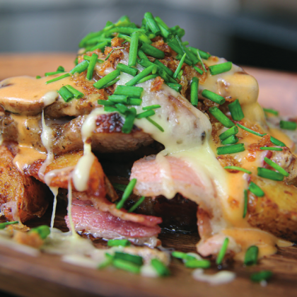 Свинина с беконом