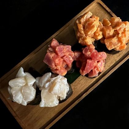 Гункан-суши Приморский гребешок