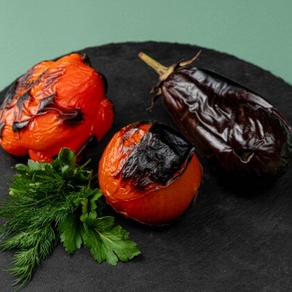 Овощной шашлык