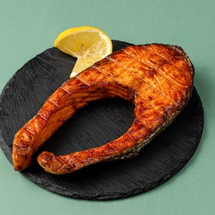 Форель на мангале