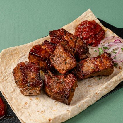 Шашлык из свиной шеи