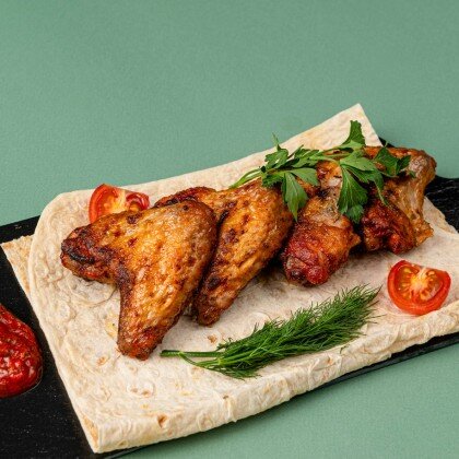 Шашлык из куриных крыльев