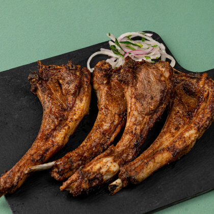 Шашлык из бараньей корейки