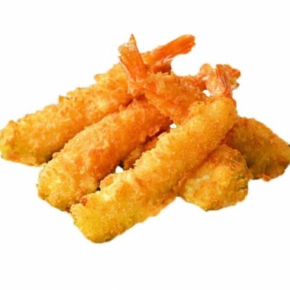 Креветки в кляре