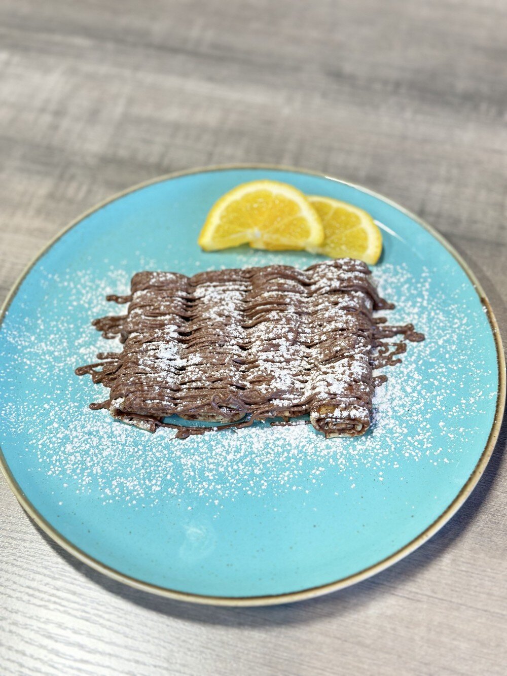 Блины с нутеллой