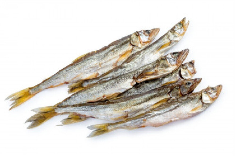 Корюшка вяленая, кг