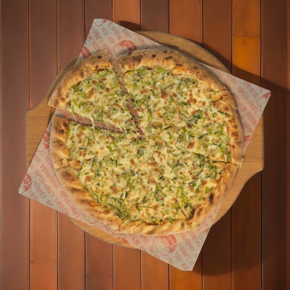 Пицца с черемшой