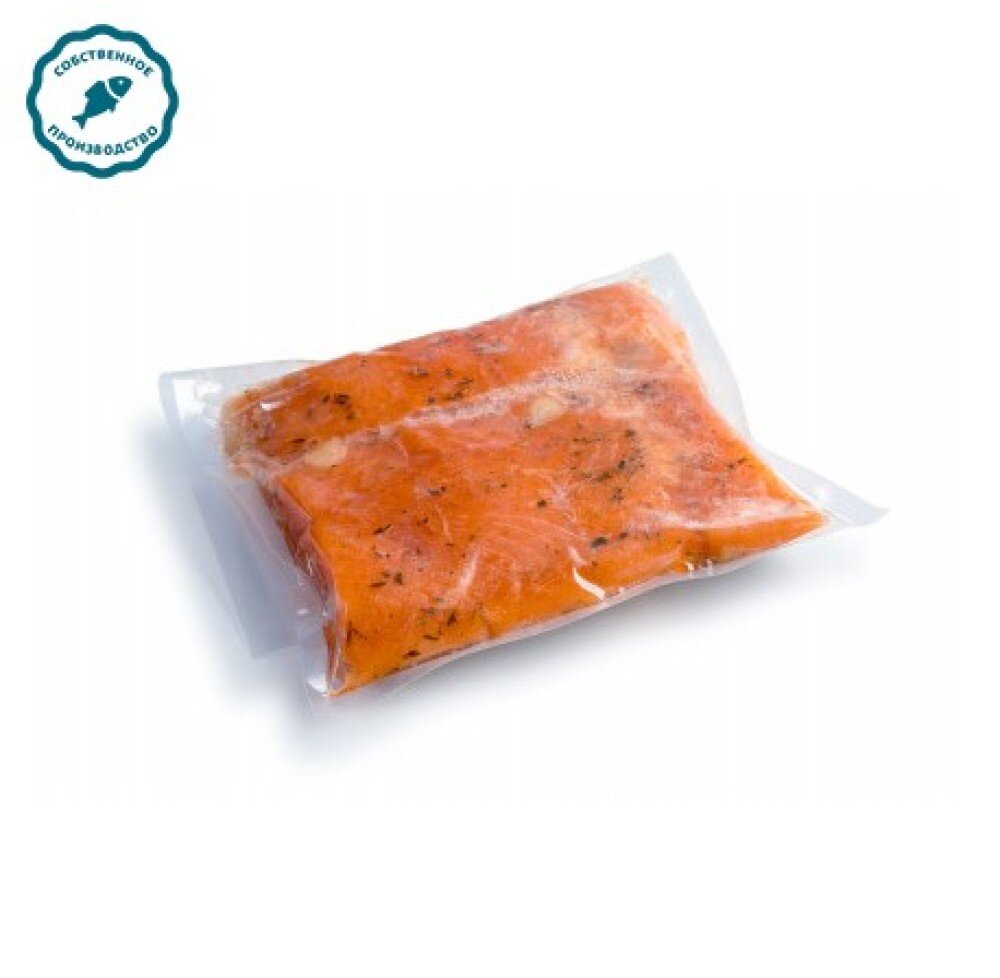 Шашлык из филе лососевых (Кеты) в прованском маринаде, кг