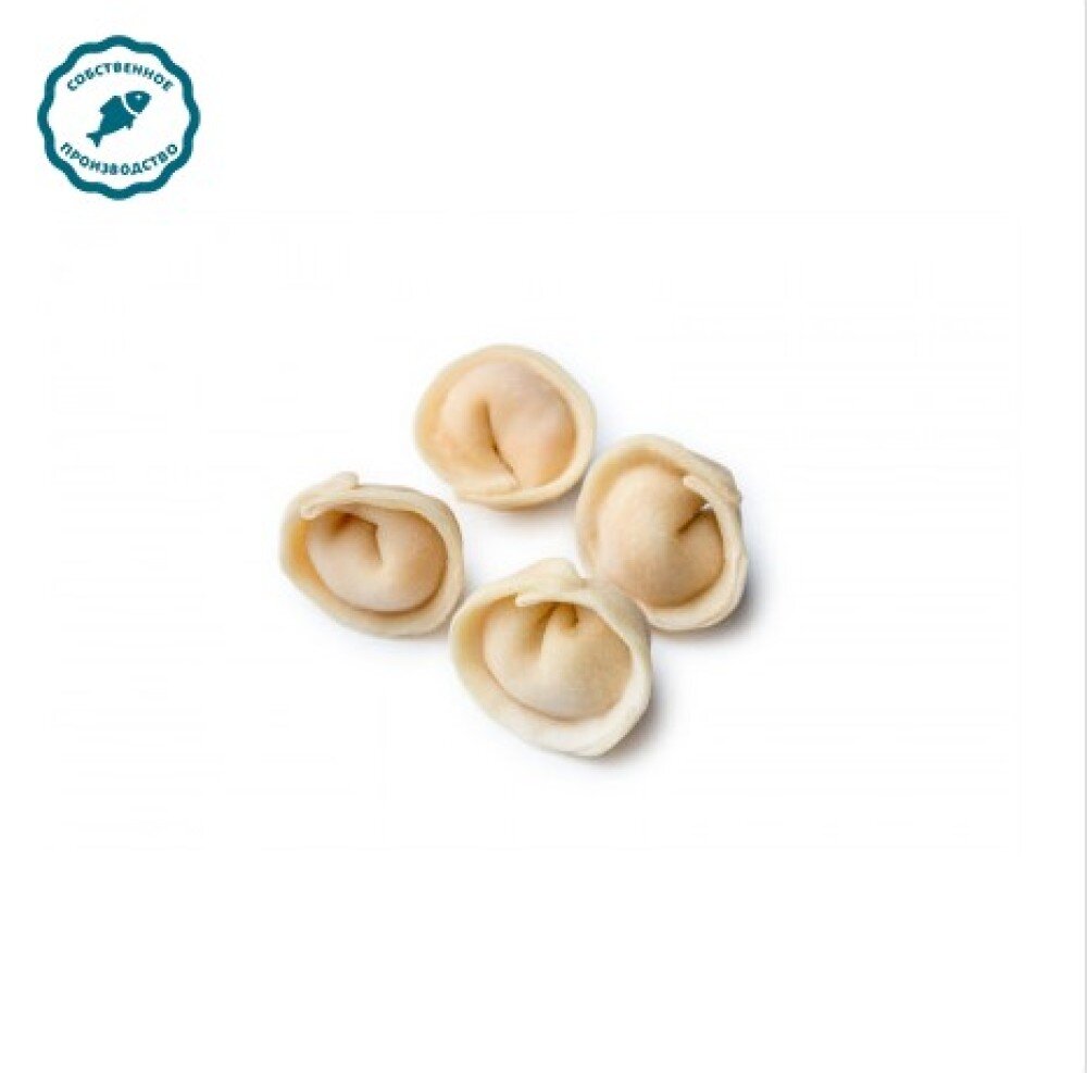 Пельмени с семгой и творогом 300 гр