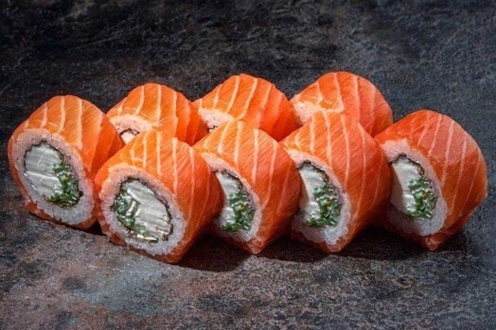 Филадельфия с лососем LUX