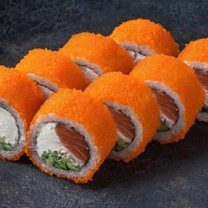 Сливочный лосось масаго