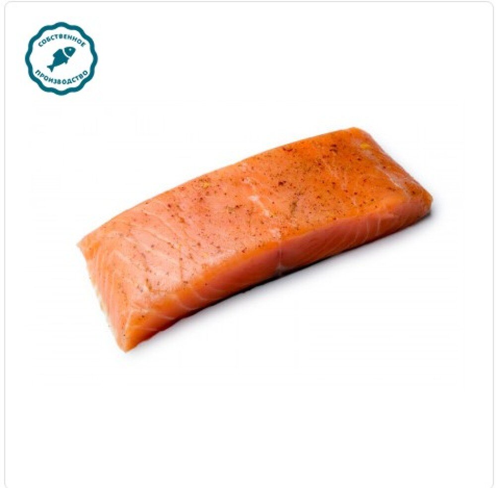 Семга филе с апельсином слабосоленая ПРЕМИУМ